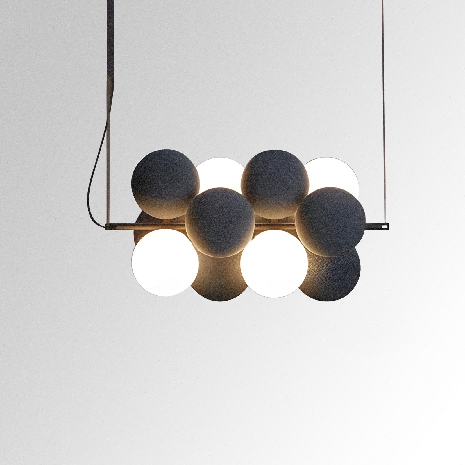 Virelle | Candelabru Sferic Geometric | Lersk