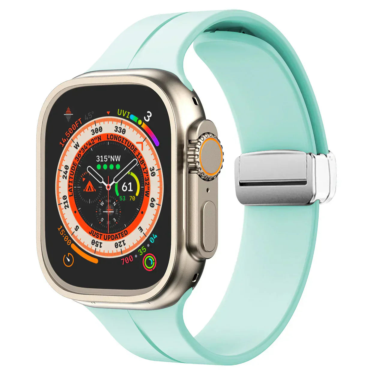 Luma Magnetic Silicone Strap For Apple Watch | Lersk