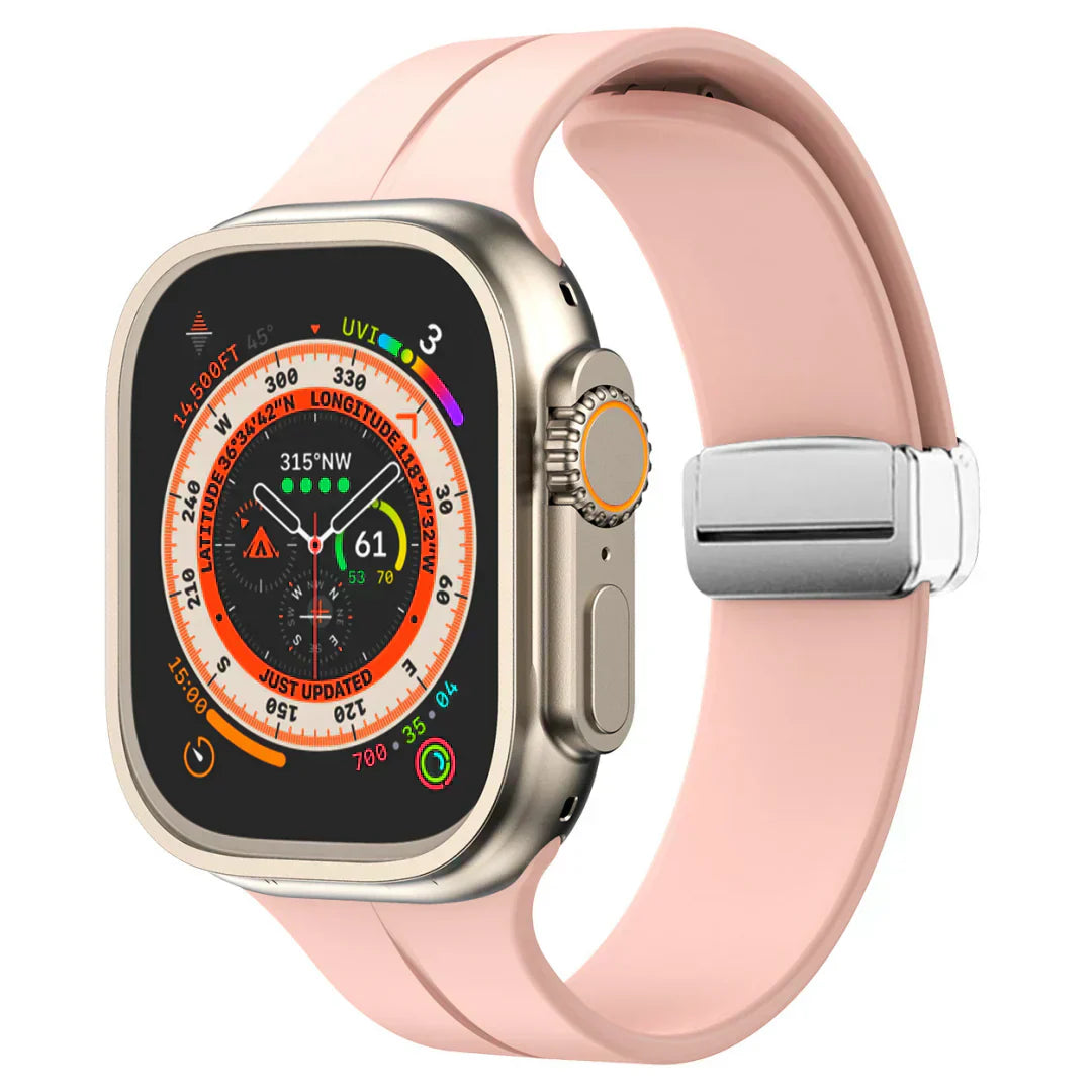 Luma Magnetic Silicone Strap For Apple Watch | Lersk