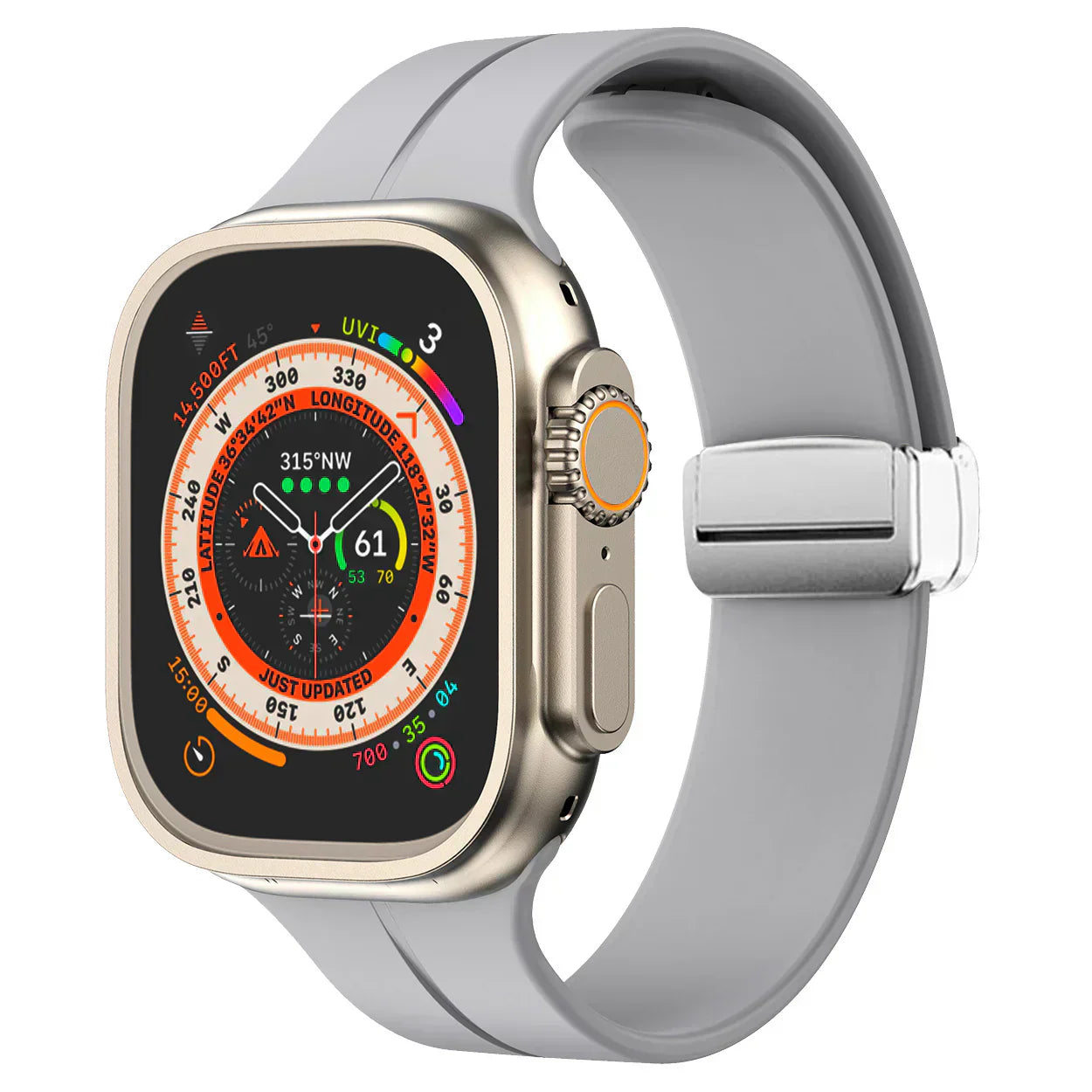 Luma Magnetic Silicone Strap For Apple Watch | Lersk
