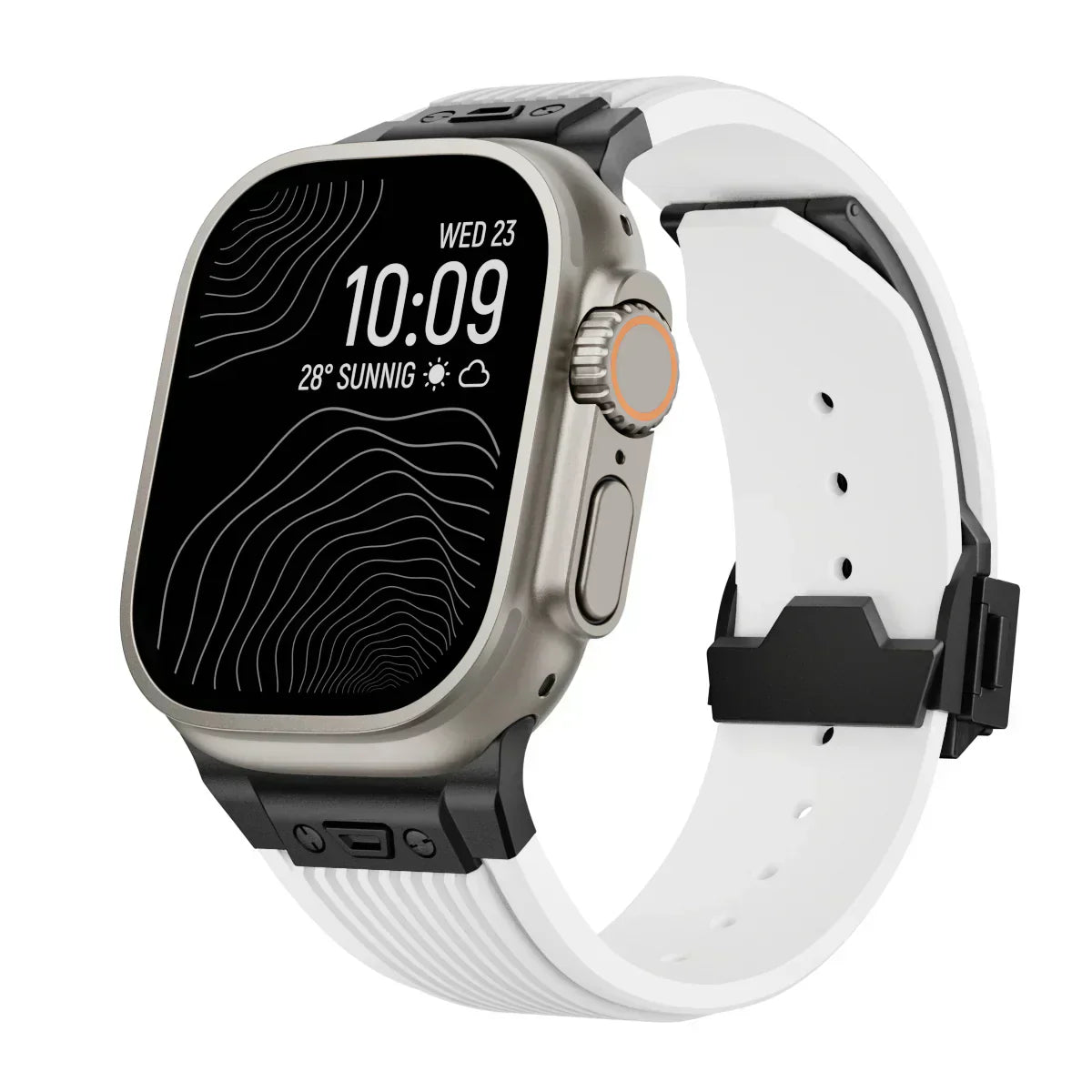 Pásek NovaFlex ze silikonu pro Apple Watch modely 42 až 49 mm | Lersk