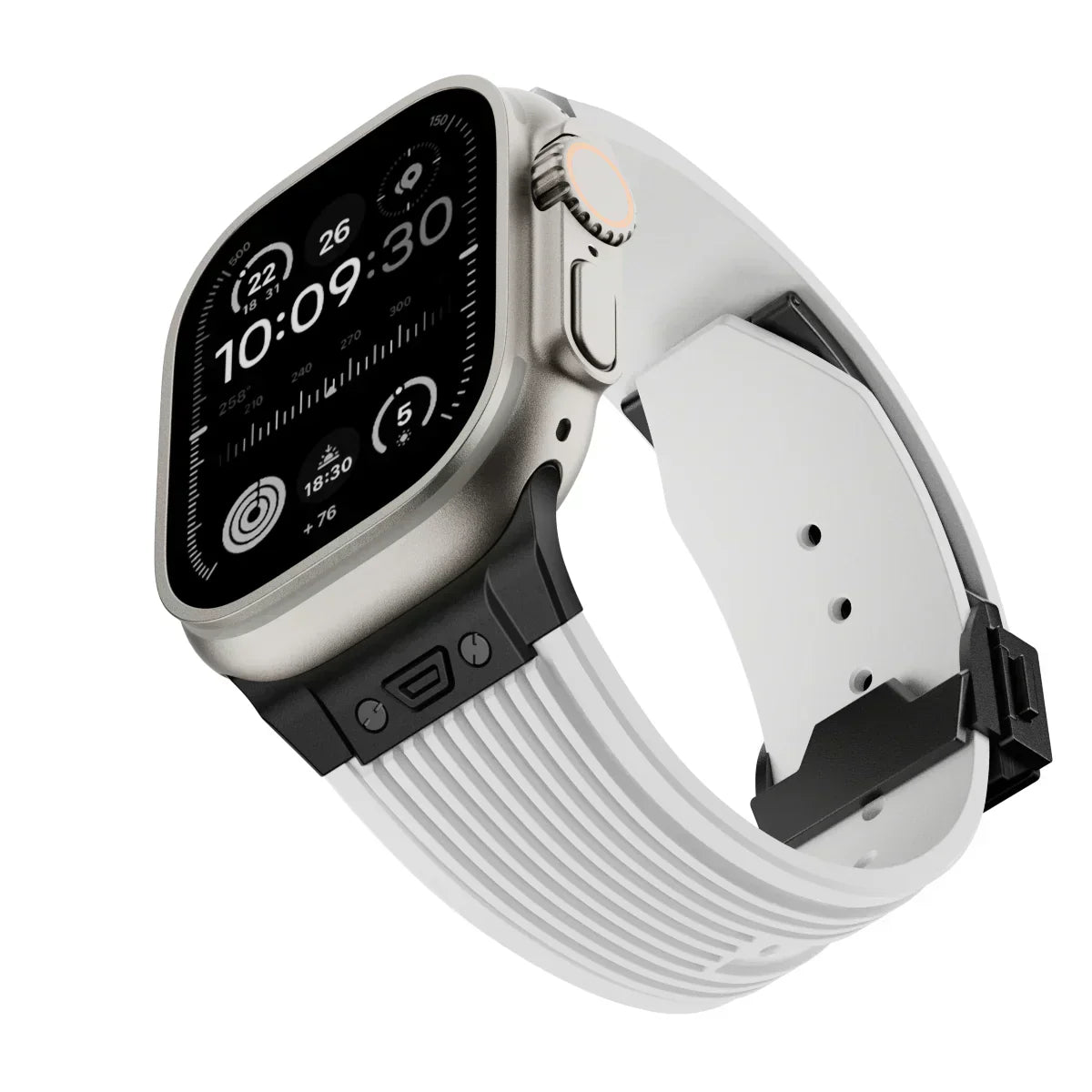 Pásek NovaFlex ze silikonu pro Apple Watch modely 42 až 49 mm | Lersk