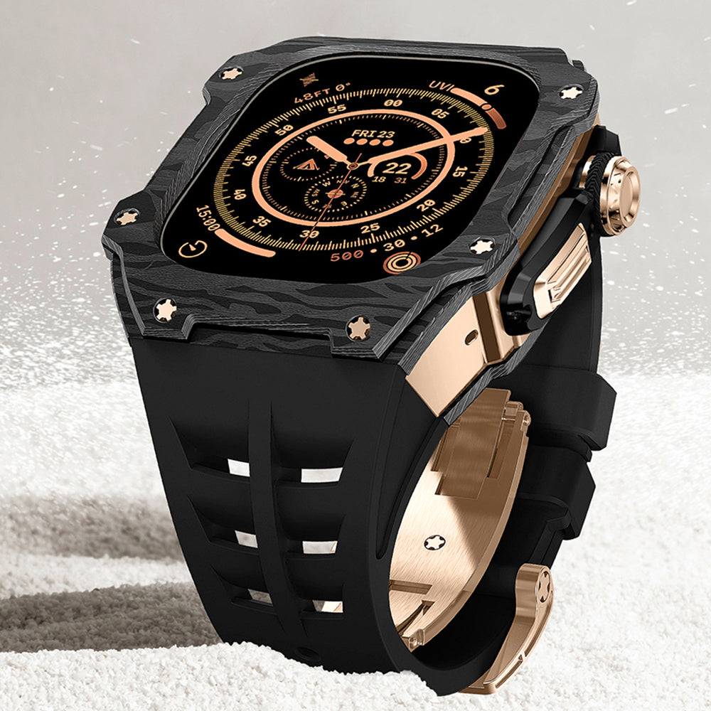 Ventroa Series Carbon Fiber Case for Apple Watch Ultra | Lersk