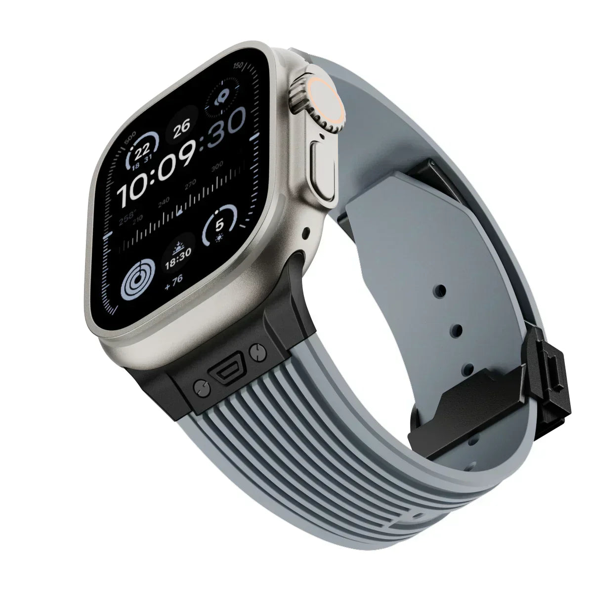 Pásek NovaFlex ze silikonu pro Apple Watch modely 42 až 49 mm | Lersk