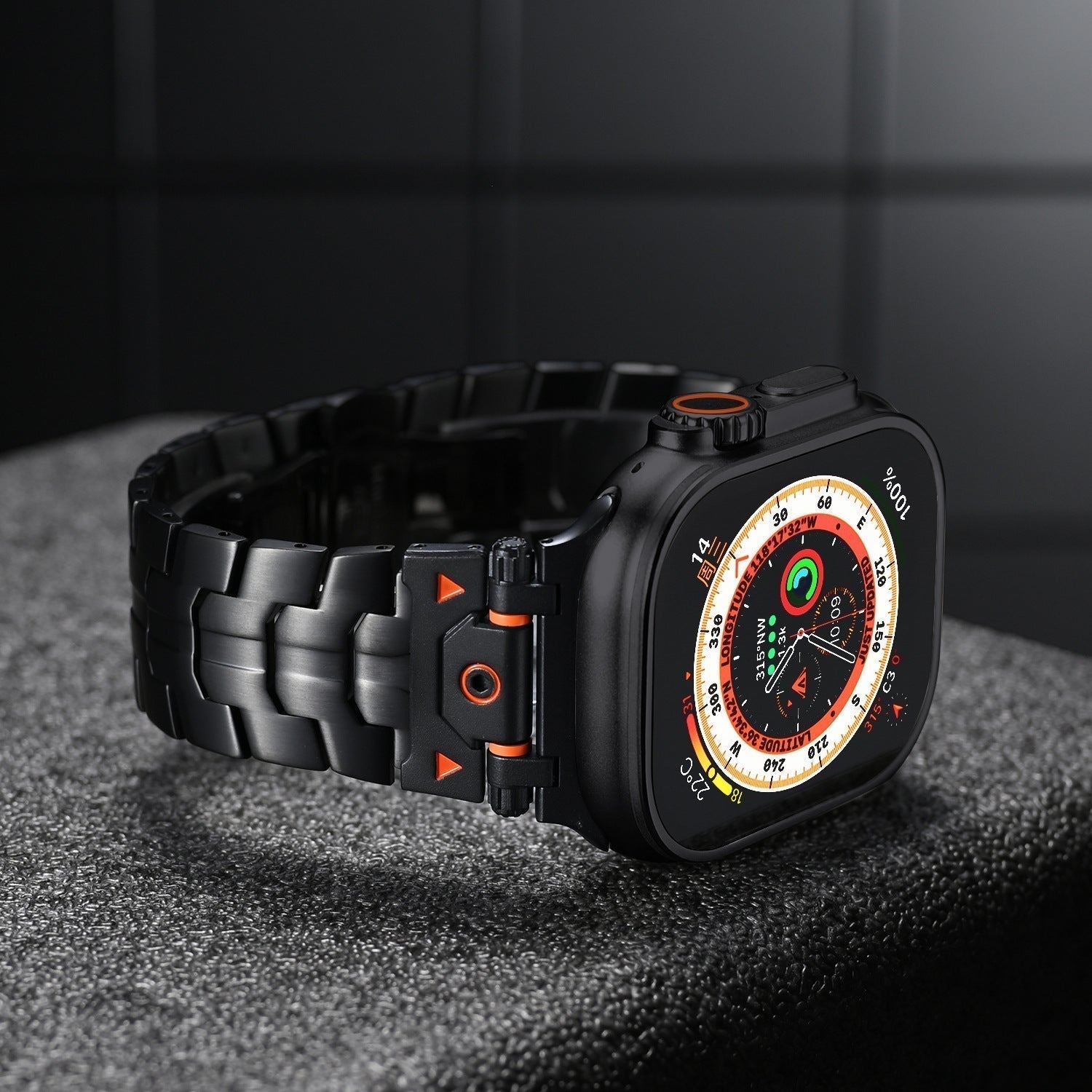 AurumForge | Metalrem Kompatibel Med Apple Watch | Lersk