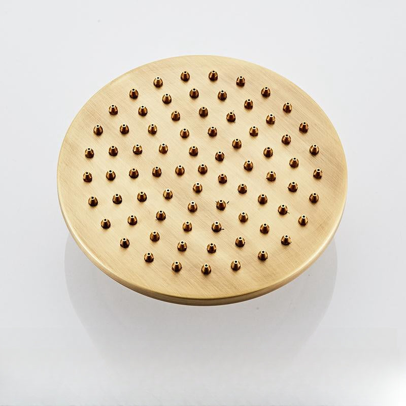 Vintage Copper Shower Kit with Brass Tap and Functional Showerheads | Lersk