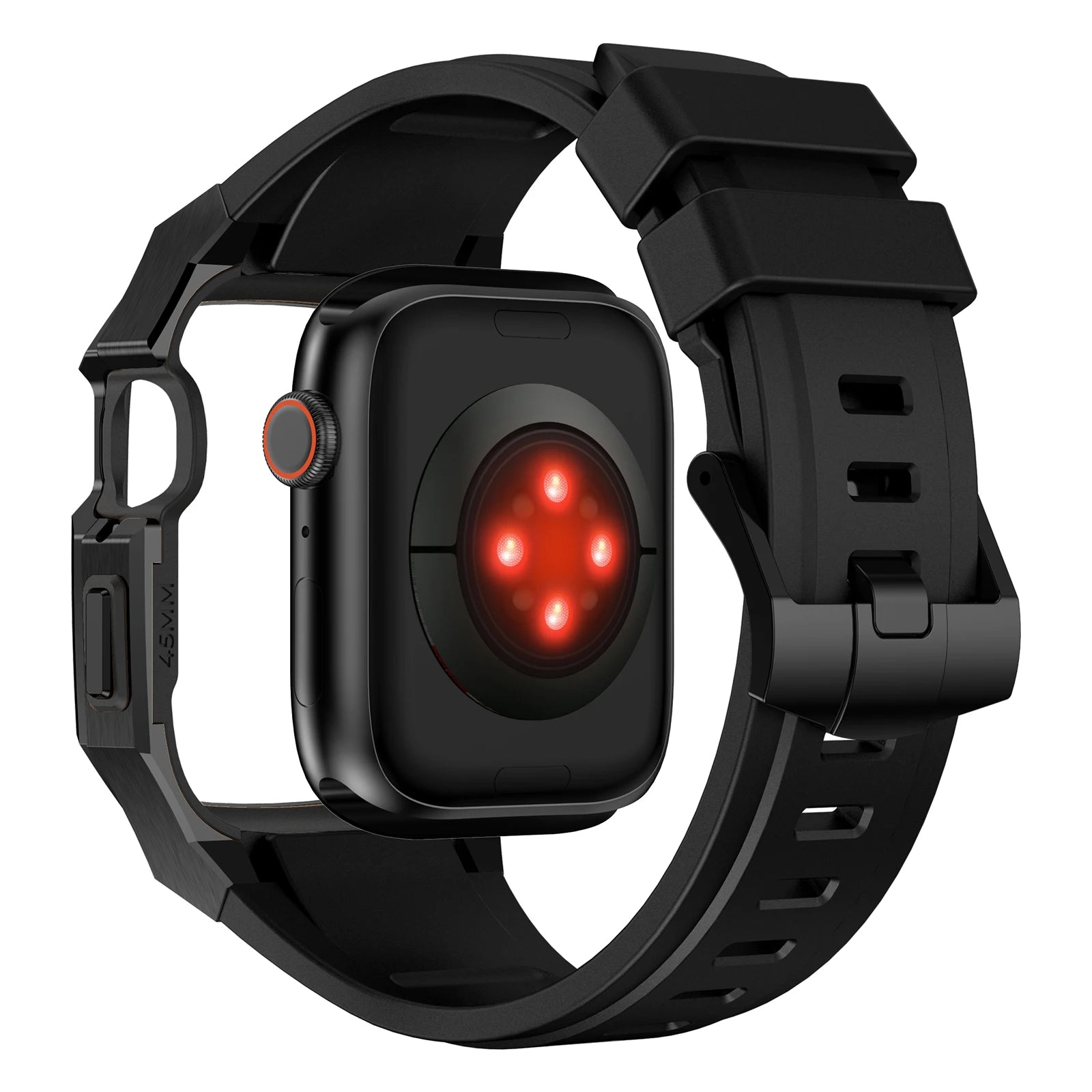 Rivelle Stainless Steel Case With Rubber Band for Apple Watch | Lersk