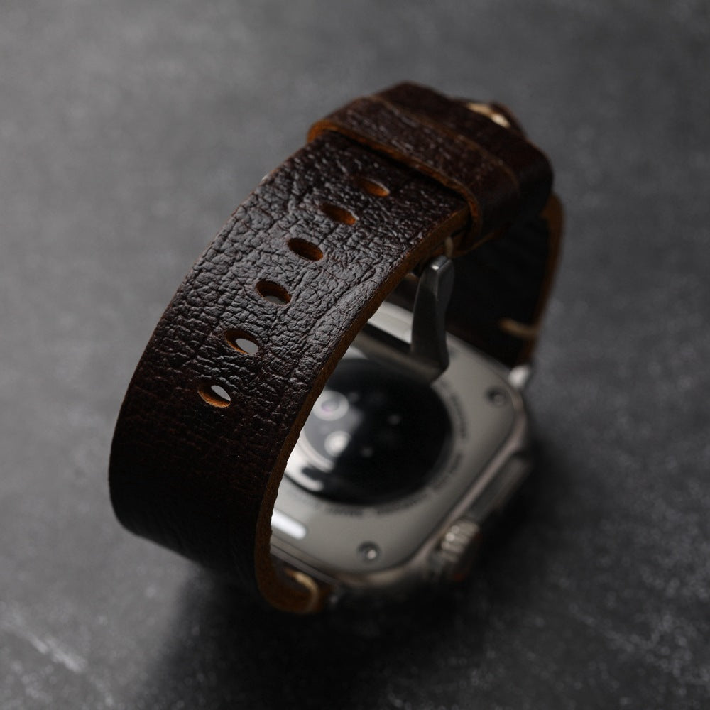 Vintage kožený řemínek Marwell pro Apple Watch | Lersk