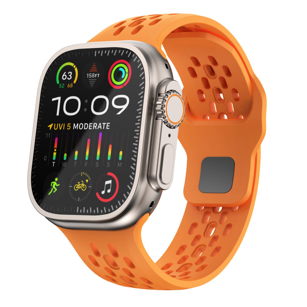 Bracelet en caoutchouc FKM respirant Aeris pour Apple Watch | Lersk
