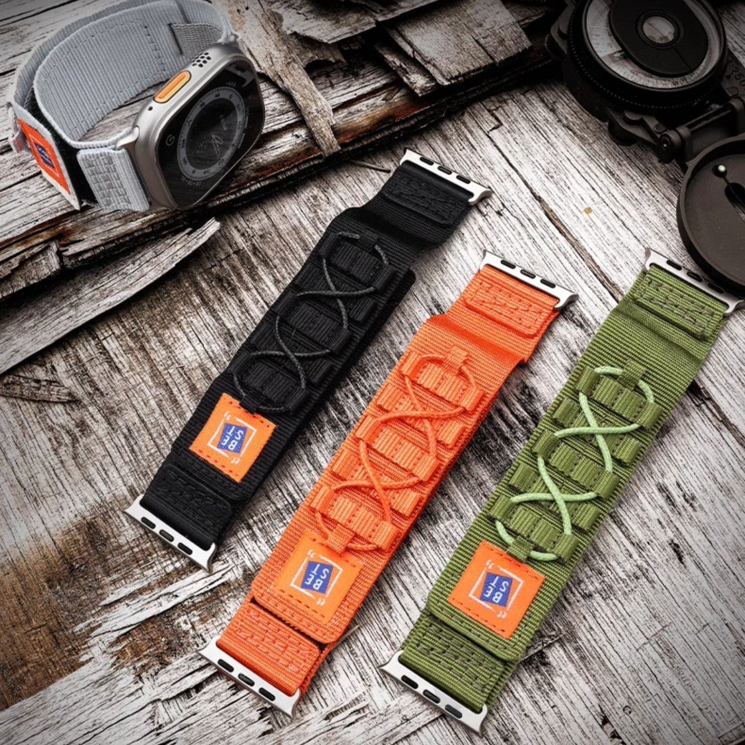 TrailGuard Tactical Nylon Band for Apple Watch | Lersk