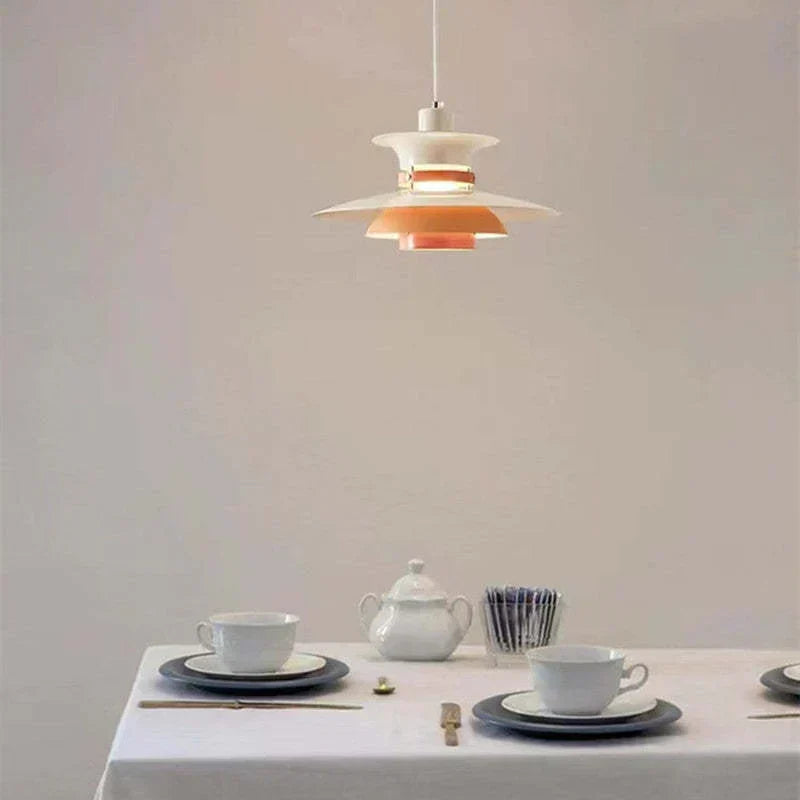 Veralume Modern Colorful Shade LED Pendant Light Fixture