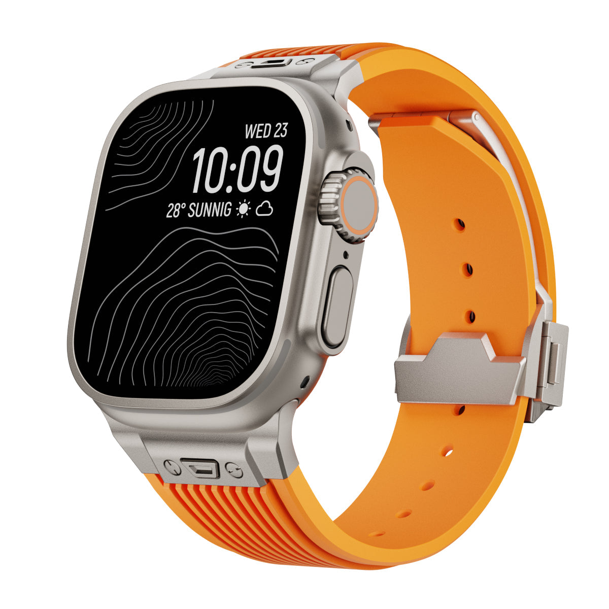 Aeris Slim Silicone Band For Apple Watch | Lersk