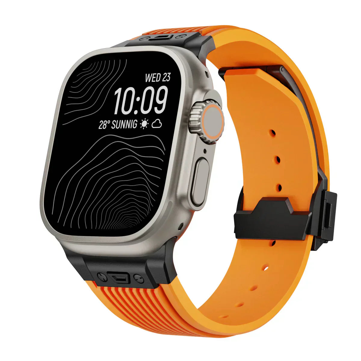 Pásek NovaFlex ze silikonu pro Apple Watch modely 42 až 49 mm | Lersk