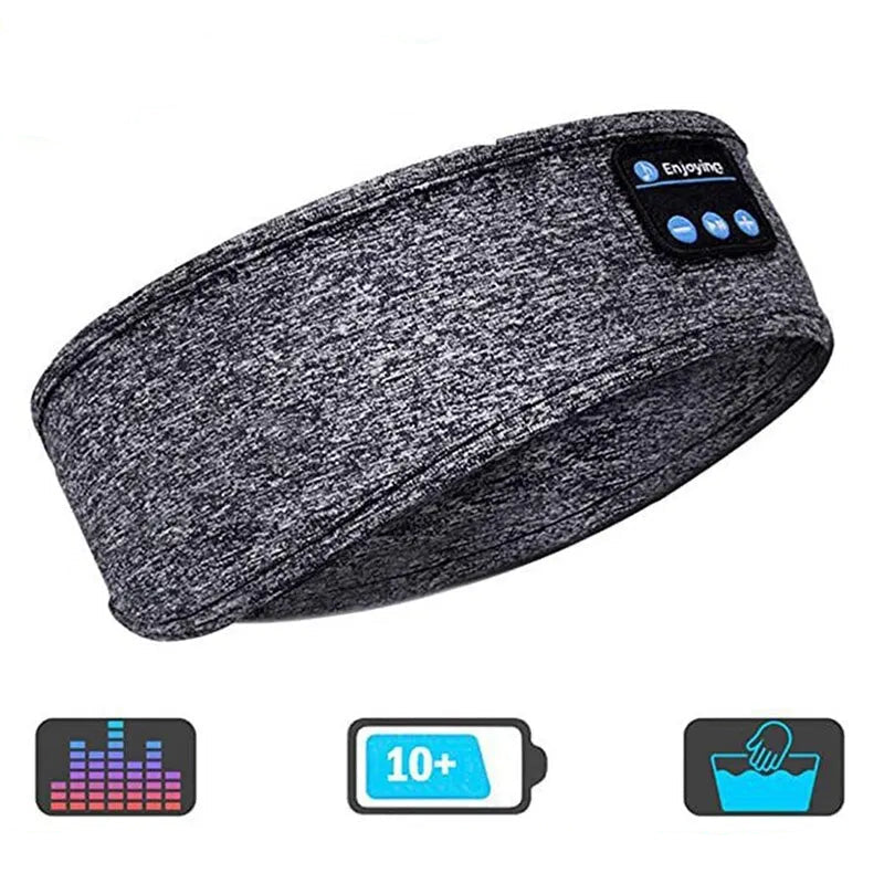 SomniBand | Bluetooth Sleep Headband With Built-In Speakers, Soft Fabric, 10-Hour Battery Life | Lersk