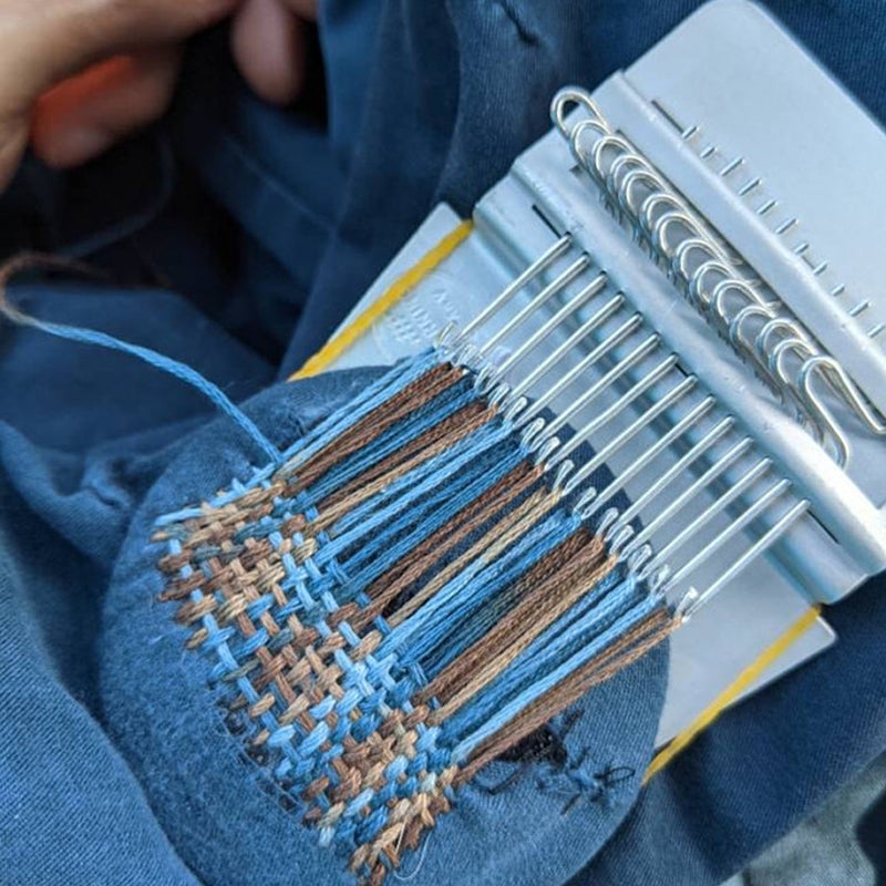 Essential Darning Weaving Loom Kit For Household Sewing And Delicate Repairs Everyday | Lersk