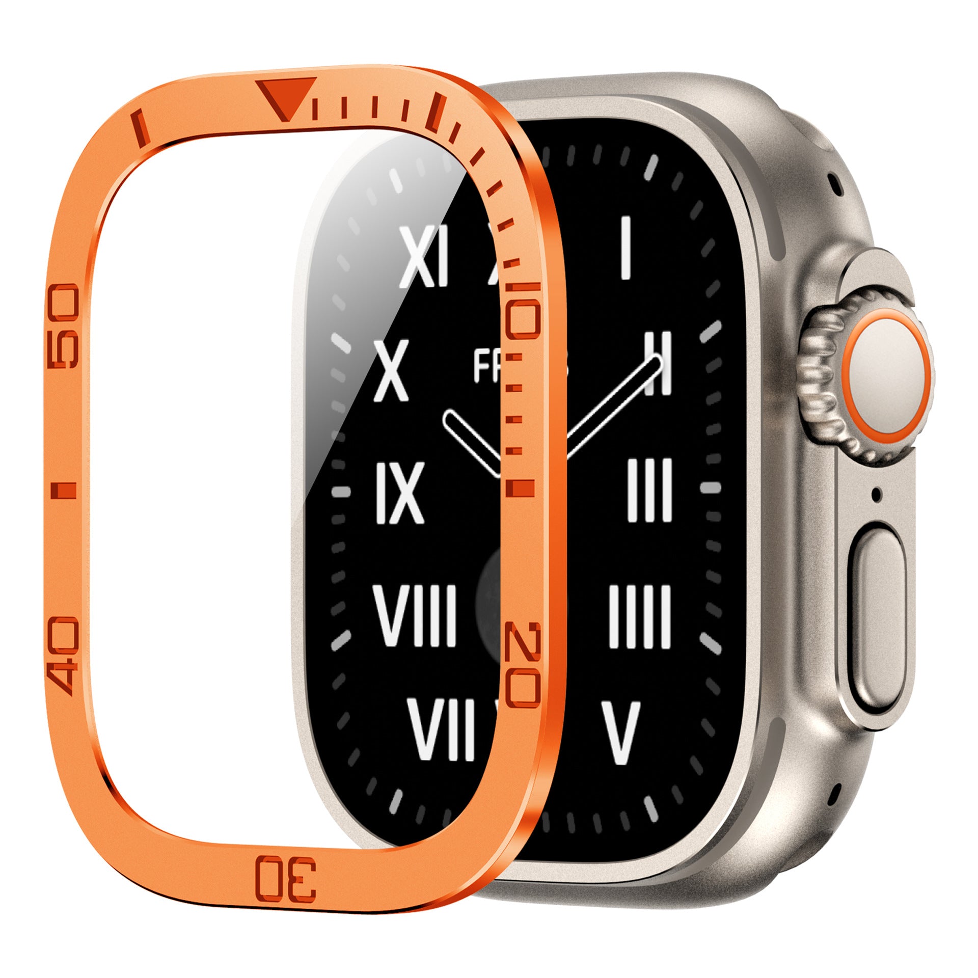 Vellon Full Coverage Tempered Glass Screen Protector for Apple Watch Ultra and Ultra 2 | Lersk