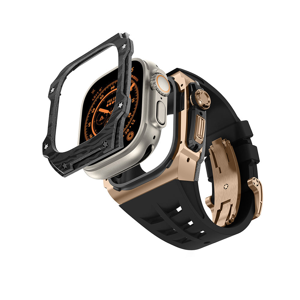 Ventroa Series Carbon Fiber Case for Apple Watch Ultra | Lersk