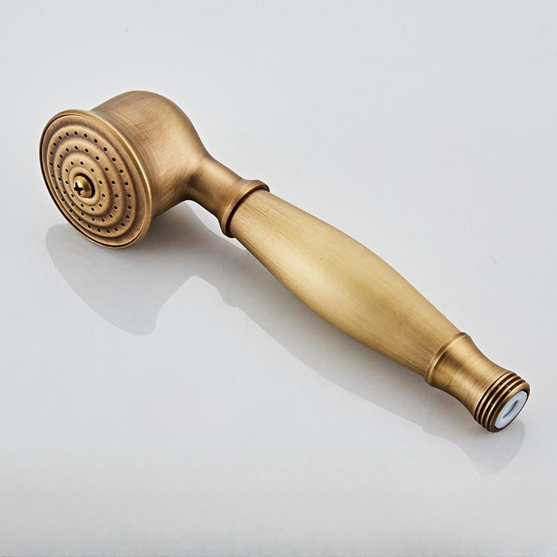 Vintage Copper Shower Kit with Brass Tap and Functional Showerheads | Lersk