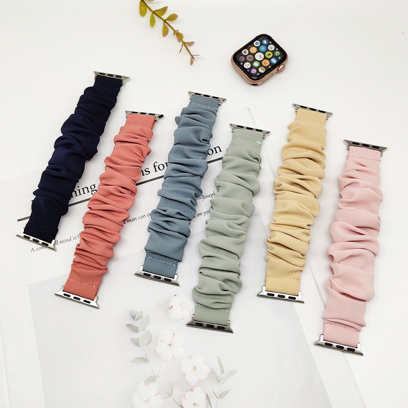 Stylová měkká hedvábná gumička na Apple Watch | Lersk