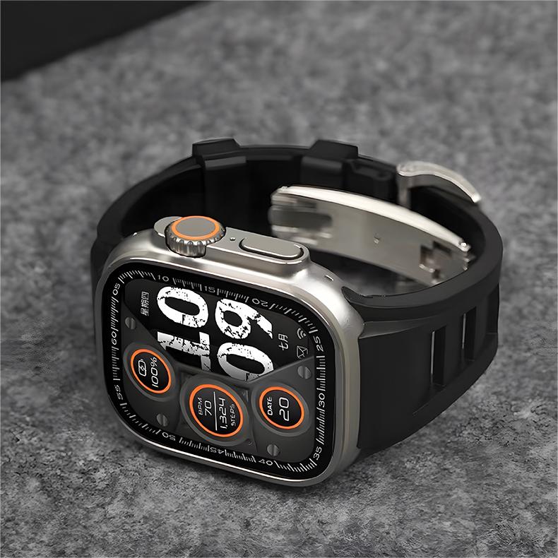 Řemínek Zephra Sport FKM pro Apple Watch | Lersk