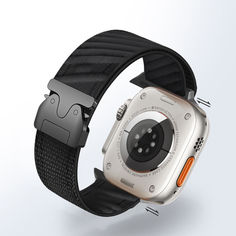 Řemínek Marlowe z nylonového kepru s přezkou na padák pro Apple Watch | Lersk