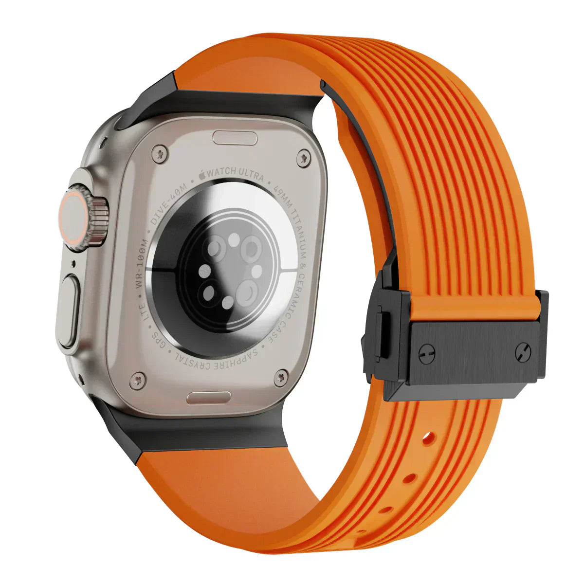 Pásek NovaFlex ze silikonu pro Apple Watch modely 42 až 49 mm | Lersk