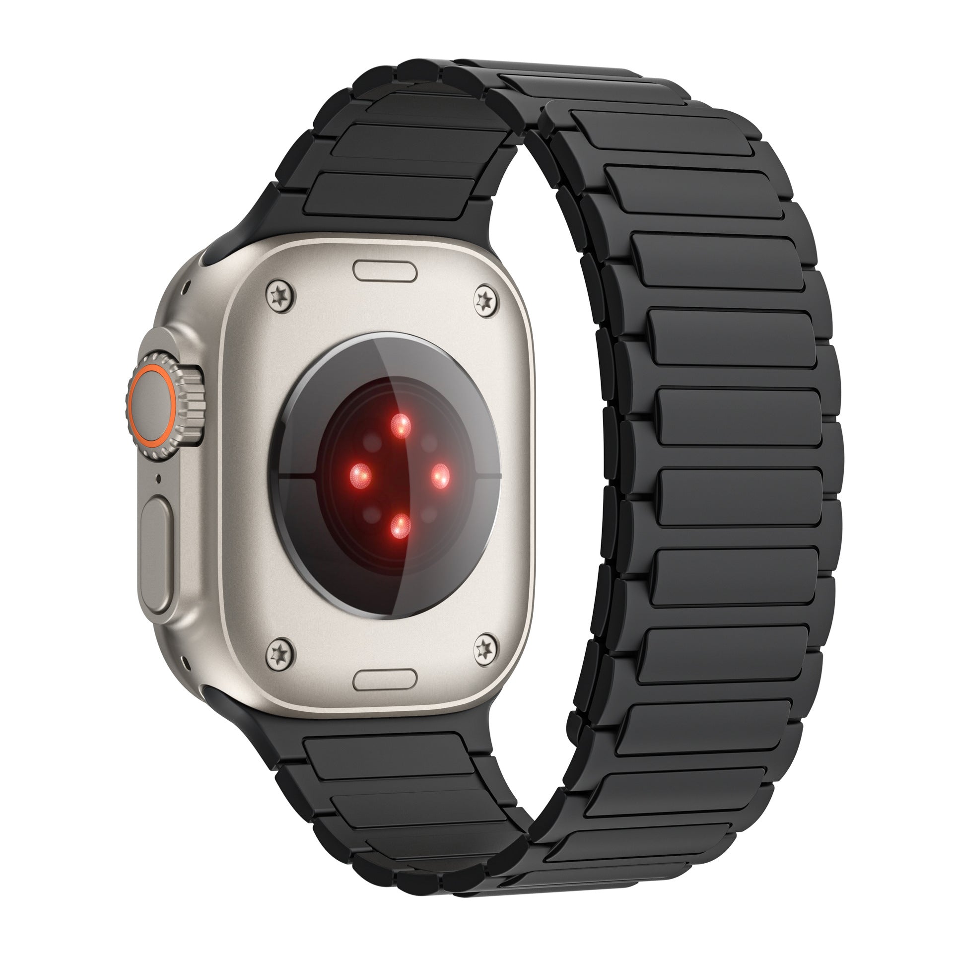 Magnetický silikonový řemínek s poutkem pro Apple Watch | Lersk