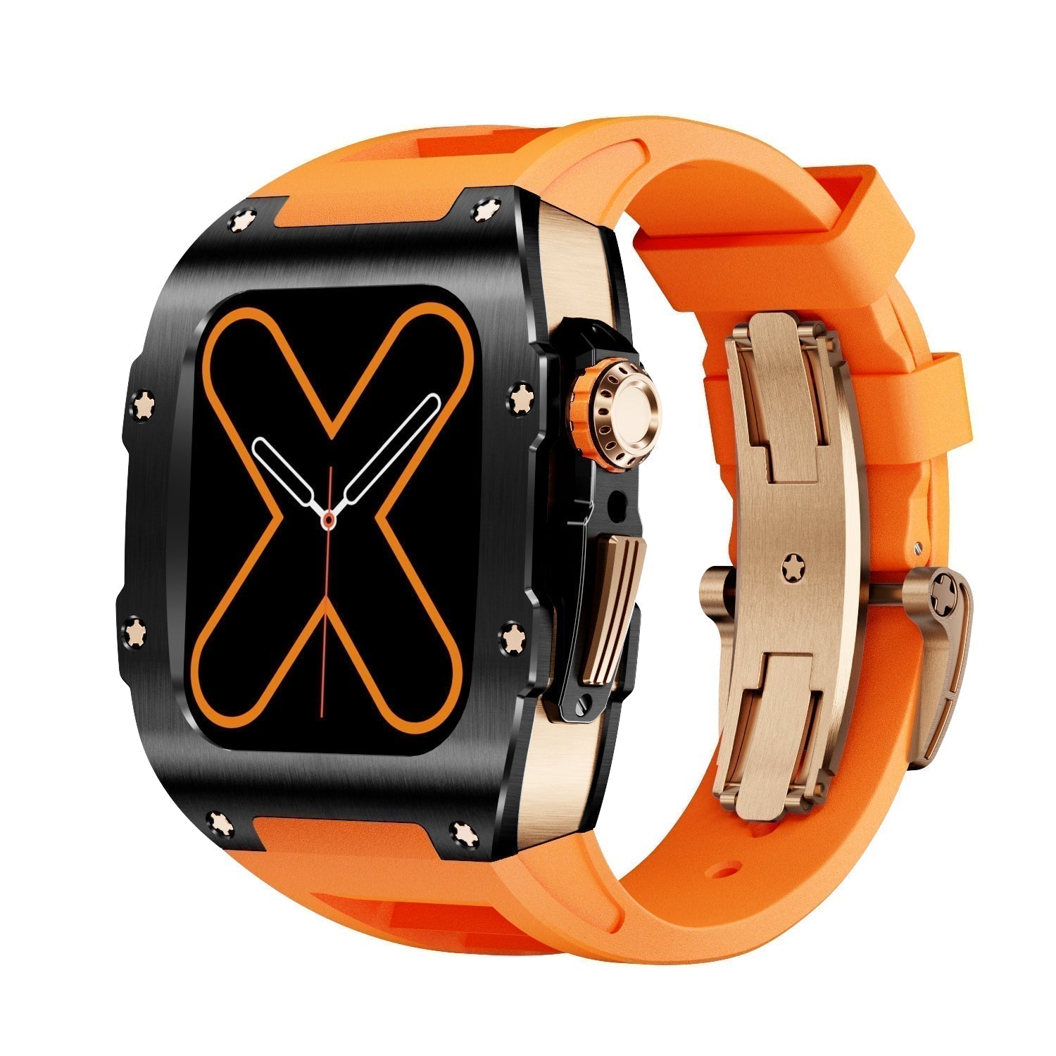 Pouzdro Vastro 9009 Series černé a zlaté pro Apple Watch | Lersk