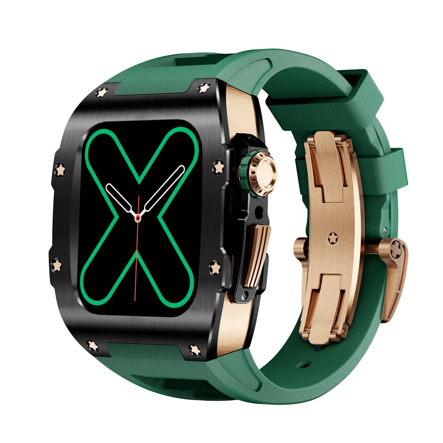 Pouzdro Vastro 9009 Series černé a zlaté pro Apple Watch | Lersk