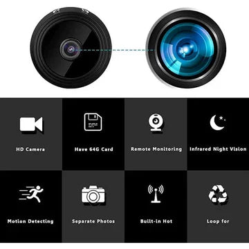 WatchPoint Mini Wireless 1080p Kamera mit Nachtsicht und Magnetbefestigung | Lersk