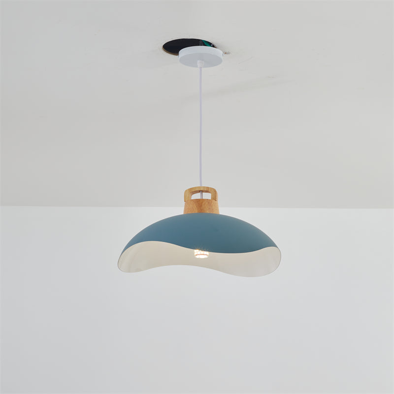 Noctara Vintage Pendant Light in Black Matte Metal | Lersk