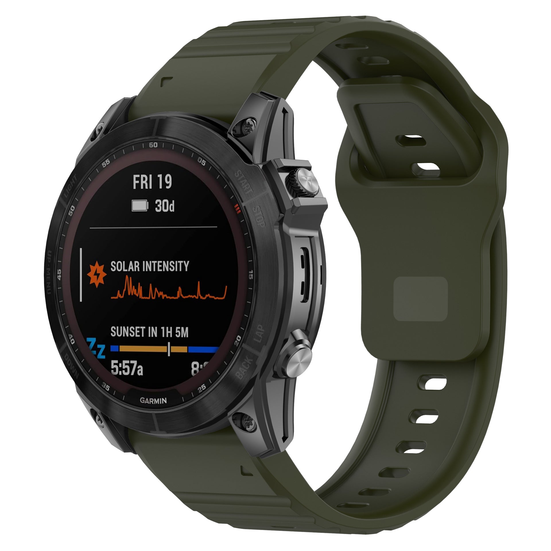 Ventro Silicone Strap for Garmin Fenix 8 7X 6X | Lersk