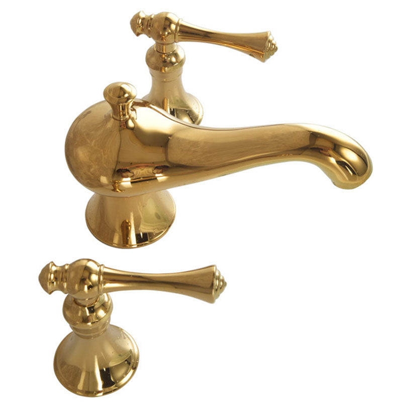 Haverly Antique Three-Hole Widespread Bathroom Faucet | Lersk