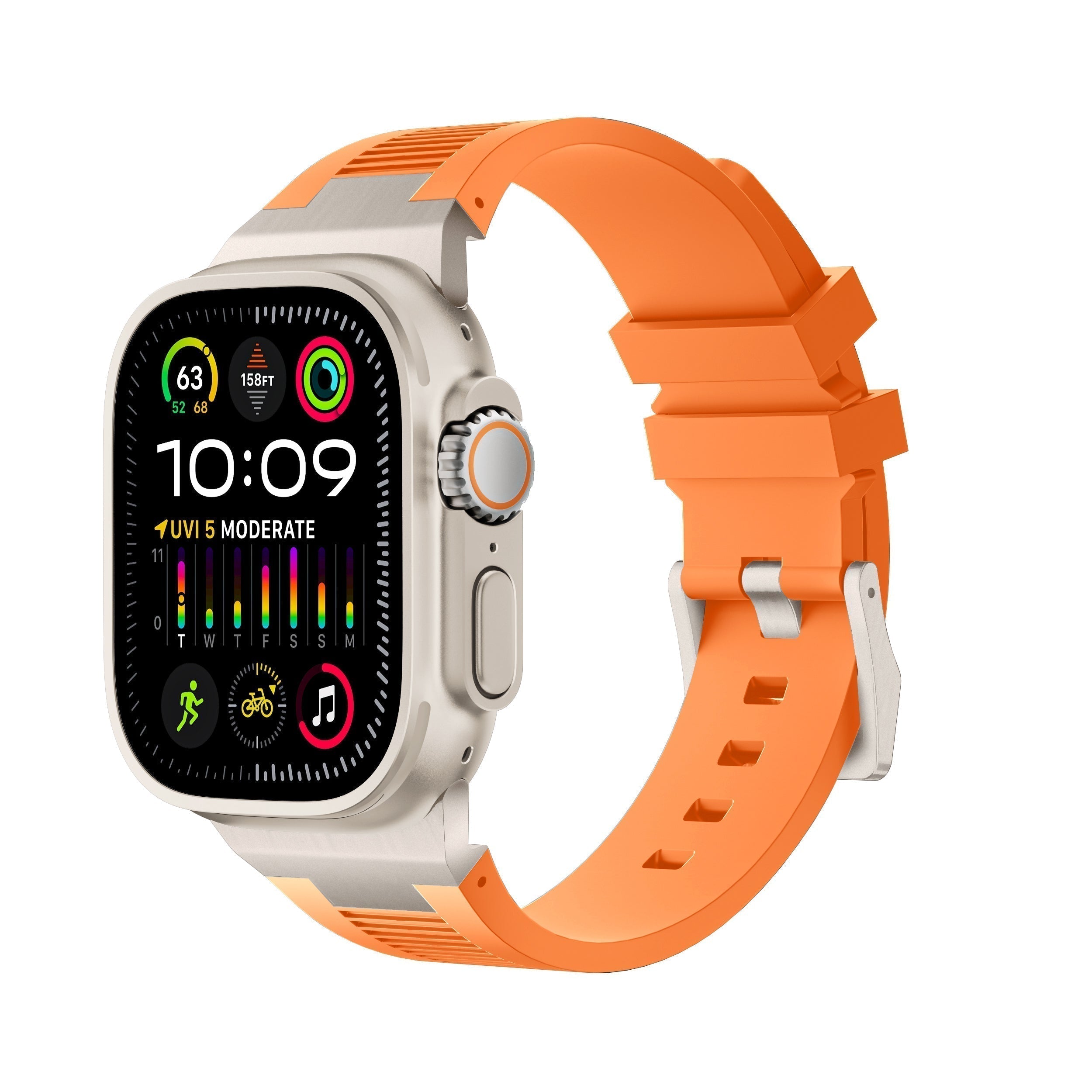 AriaLink silikonový spojovací pásek pro Apple Watch | Lersk