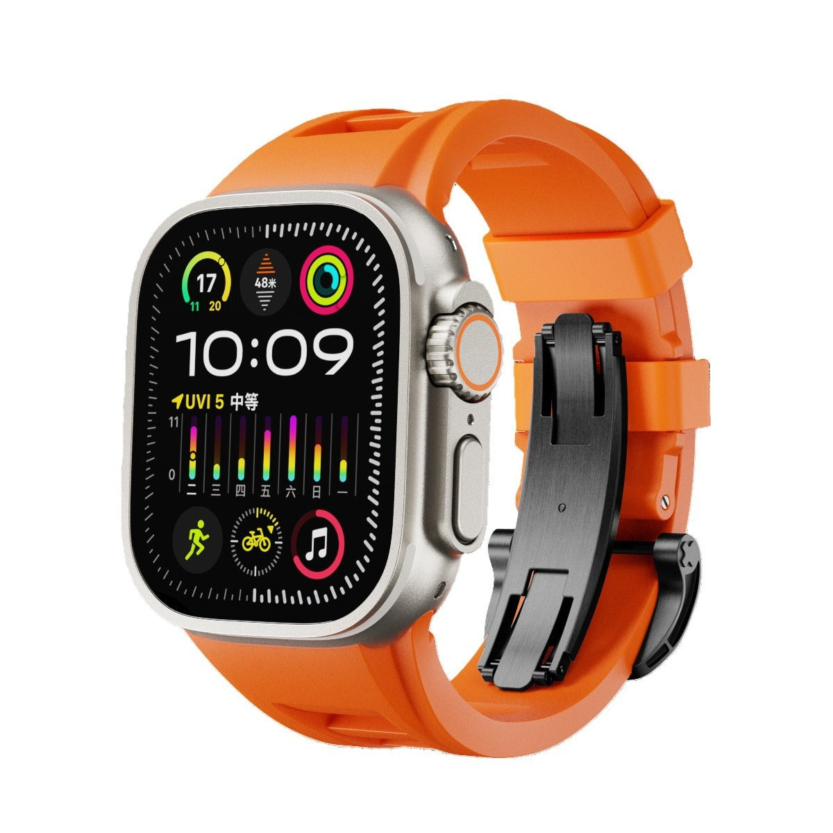 Orvella Sport Fluorine Rubber Smartwatch Band | Lersk