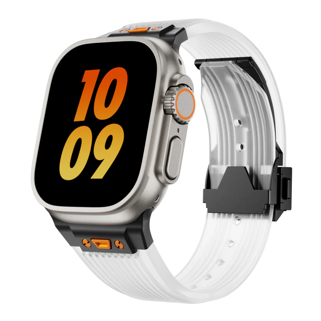 Avenza | Clear Silicone Band For Apple Watch | Lersk