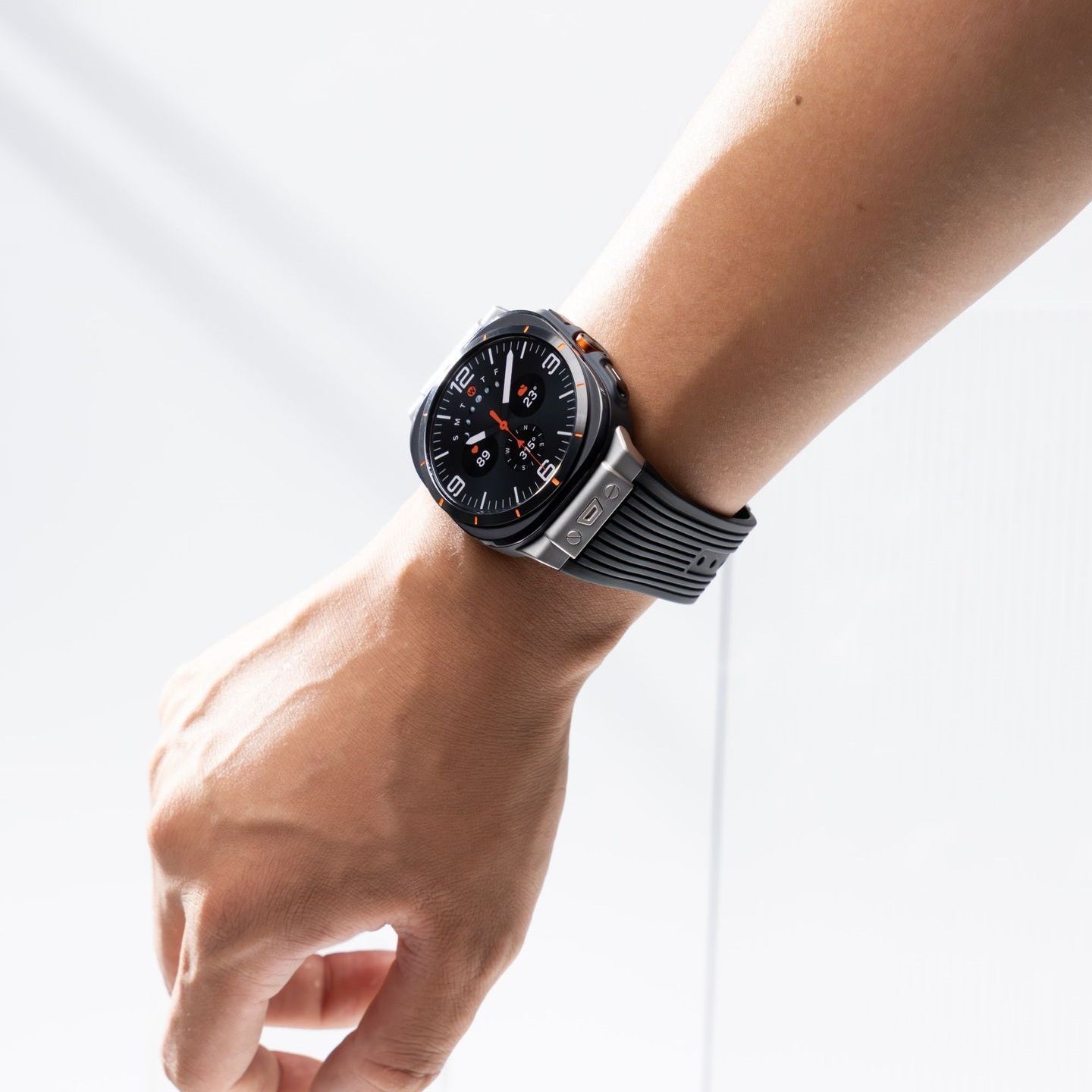 Mavero | Streamlined Silicone Strap For Samsung Watch Ultra | Lersk