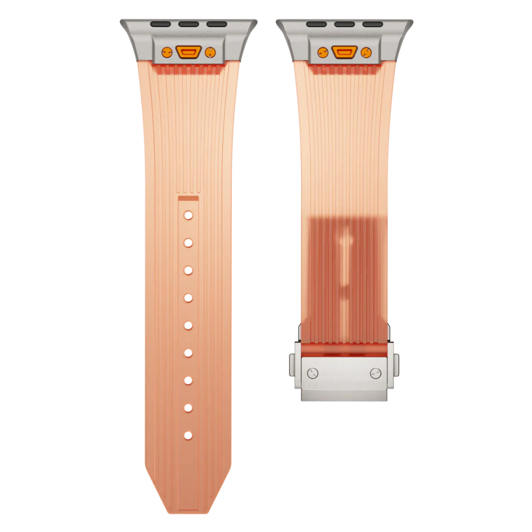 Avenza | Clear Silicone Band For Apple Watch | Lersk