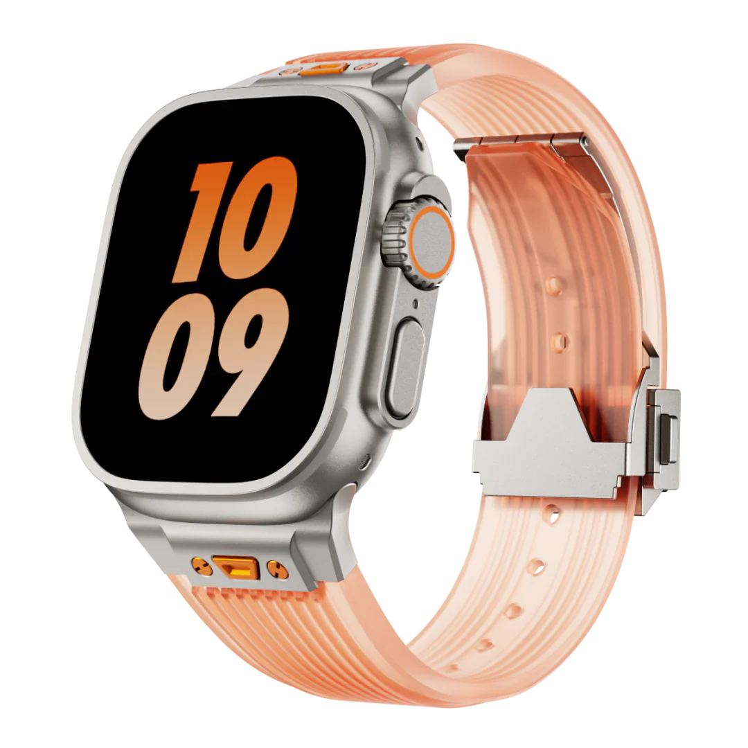 Avenza | Clear Silicone Band For Apple Watch | Lersk