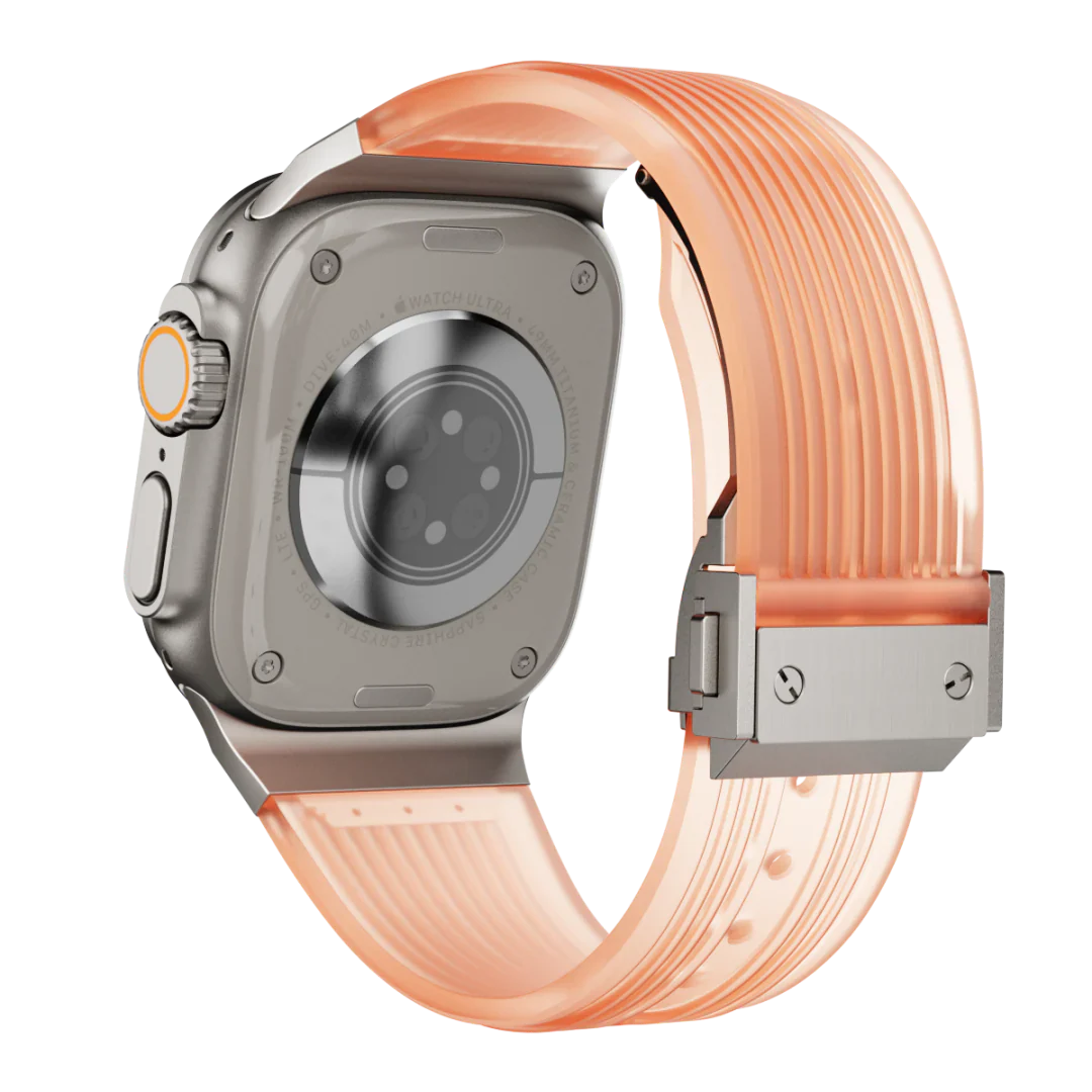 Avenza | Clear Silicone Band For Apple Watch | Lersk
