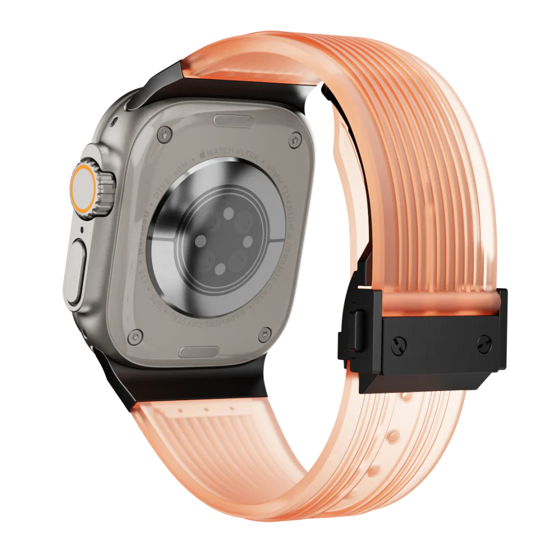 Avenza | Clear Silicone Band For Apple Watch | Lersk