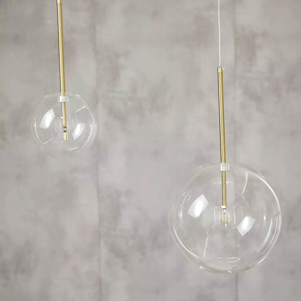 Aurelia Sphere Glass Pendant Light Medieval Inspired | Lersk