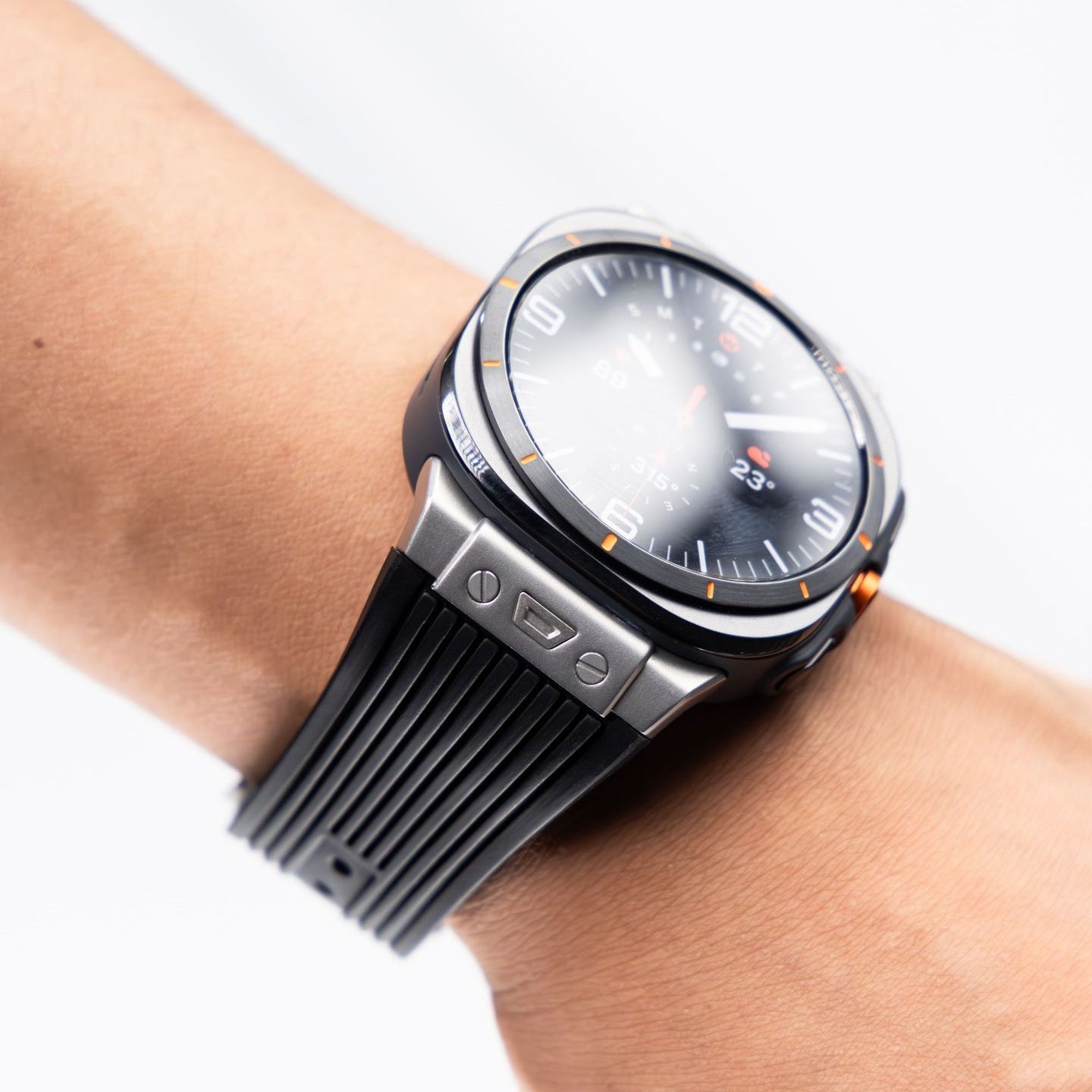 Mavero | Streamlined Silicone Strap For Samsung Watch Ultra | Lersk