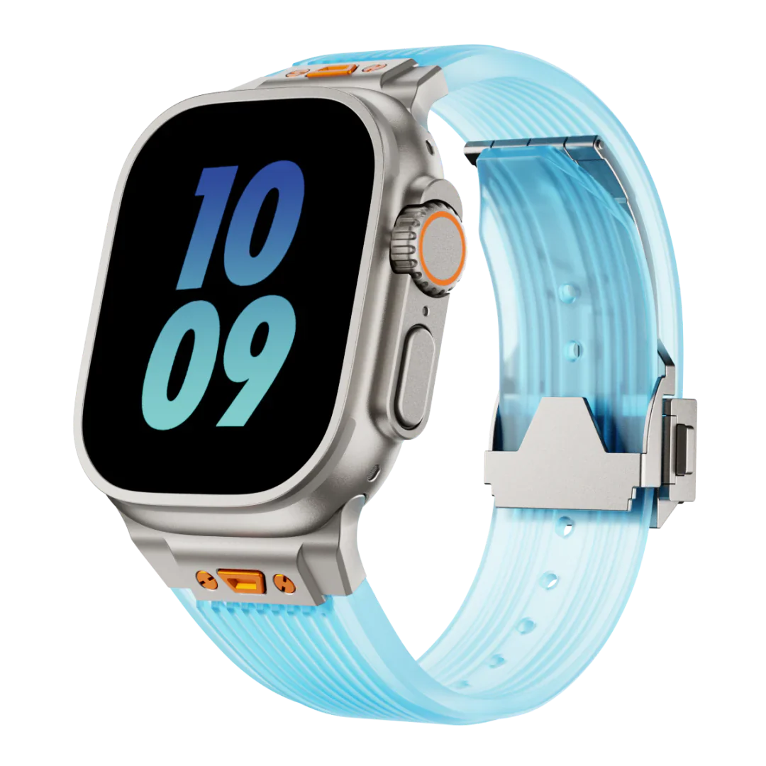 Avenza | Clear Silicone Band For Apple Watch | Lersk