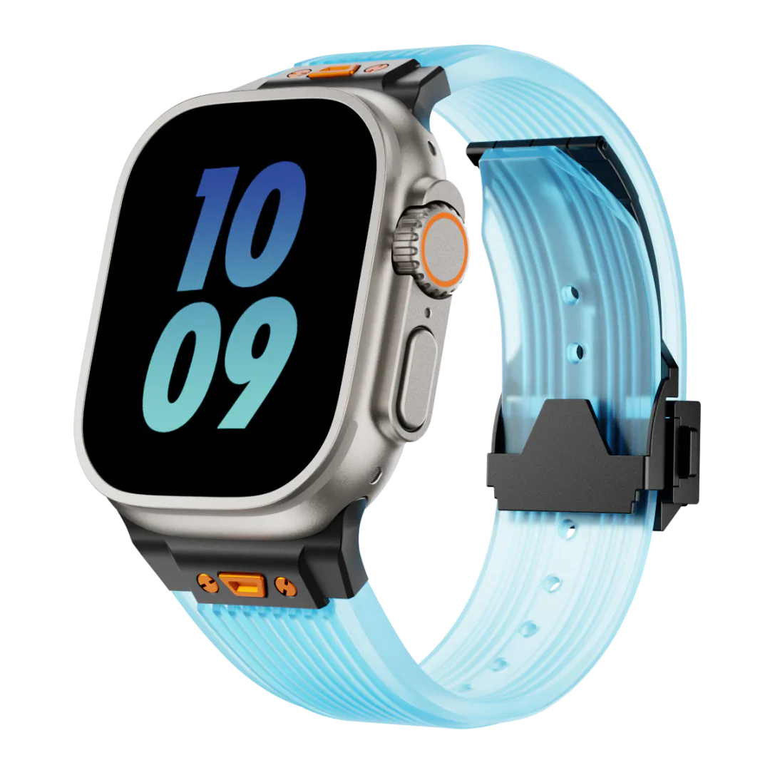 Avenza | Clear Silicone Band For Apple Watch | Lersk