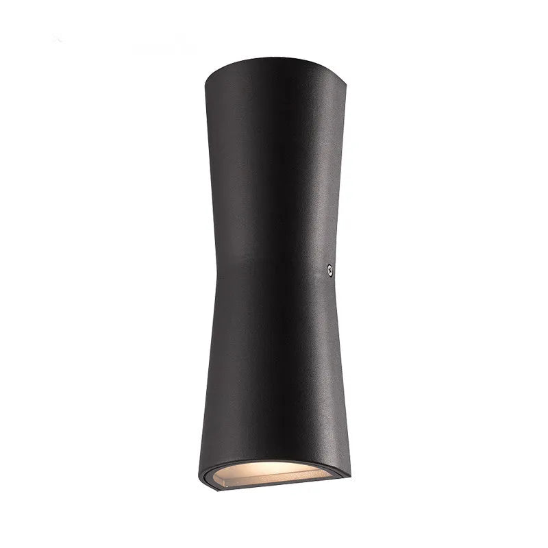 Asteri Minimal Outdoor Wall Light Black And White Waterproof | Lersk