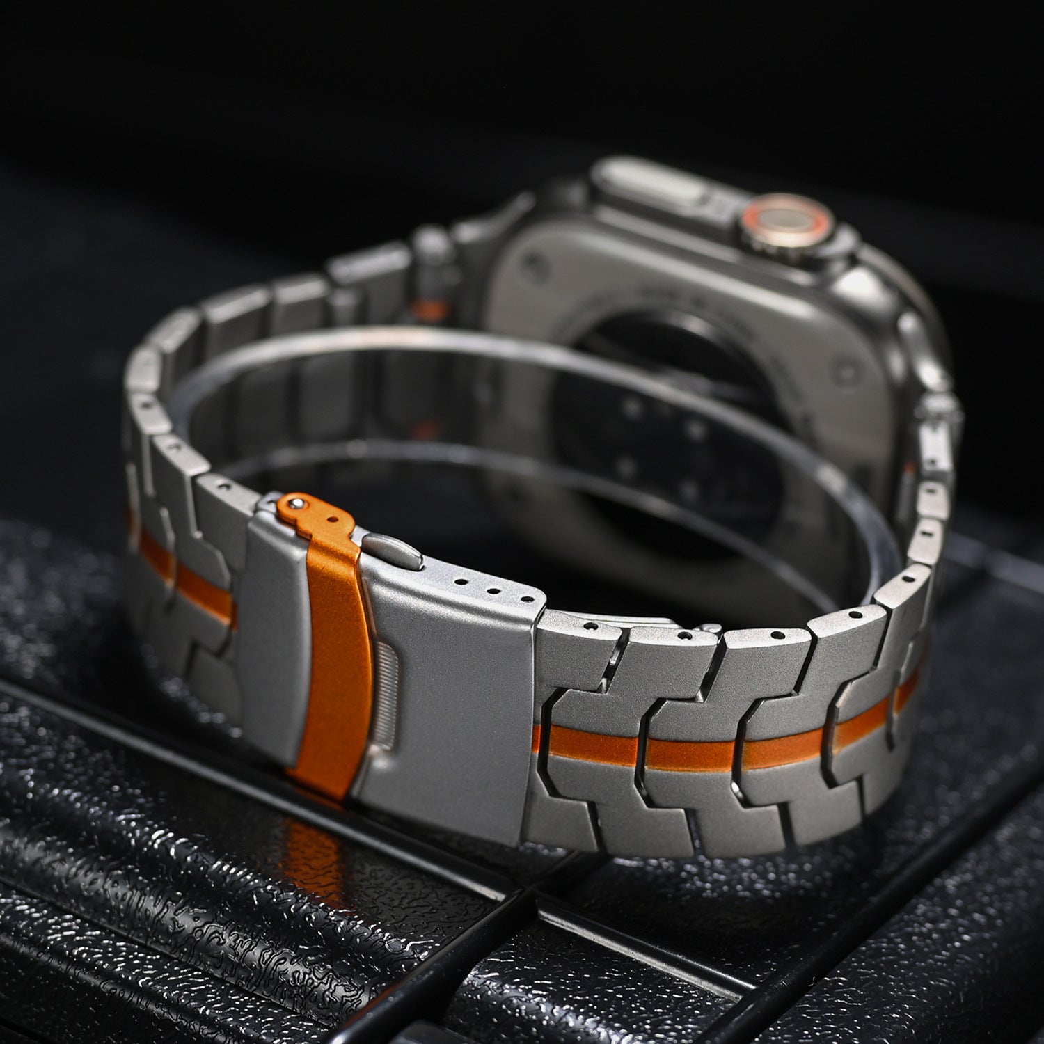 AurumForge | Metalrem Kompatibel Med Apple Watch | Lersk