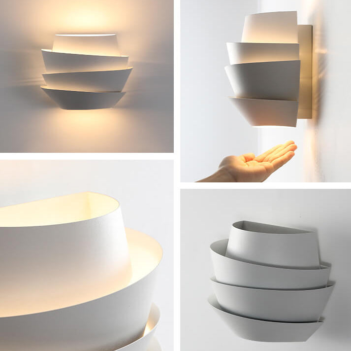 Lampada da parete scandinava Luminique con doppio punto luce per interni minimalisti | Lersk