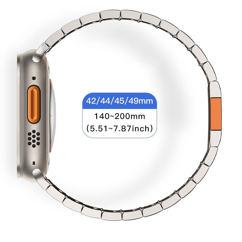 LuxeBand Magnetic Buckle Stainless Steel Band for Apple Watch | Lersk