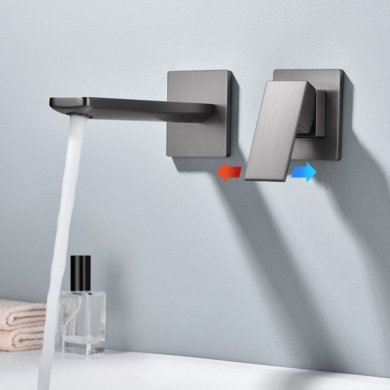 AstraLine Podomítková baterie na umyvadlo, jednoruční minimalistický design | Lersk